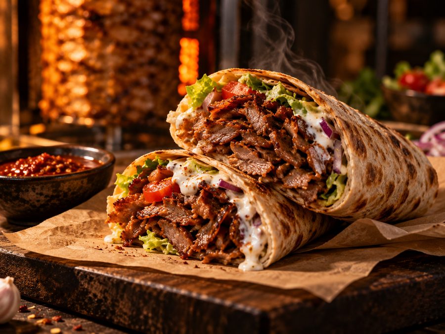 Kebab wrap